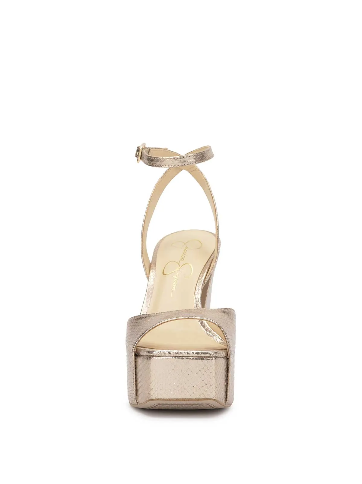 Lirio Platform Sandal in Champagne sold by Jessica Simpson product image thumbnail 2