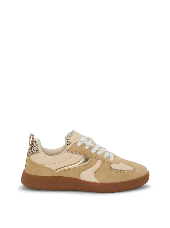 Robyna Sneaker in Camel sold by Jessica Simpson