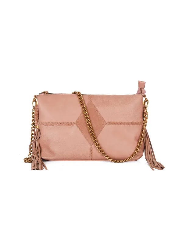 Darlene Crossbody in Italian Clay sold by Jessica Simpson