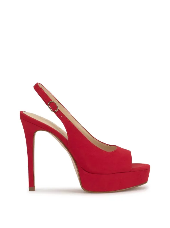 Sibilla High Heel in Red Muse sold by Jessica Simpson
