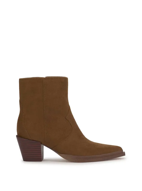 Helvona Western Bootie in Safari Brown sold by Jessica Simpson