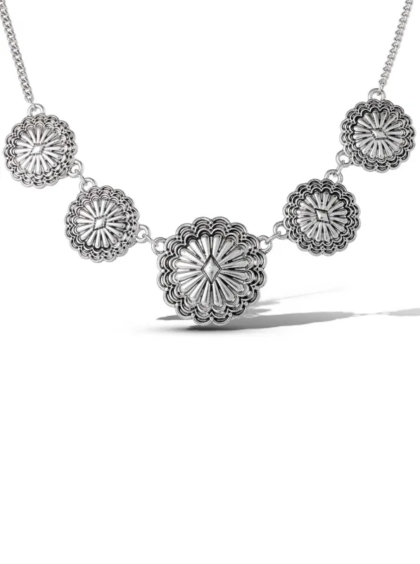 Antique Casting Flowers Pendant Necklace sold by Jessica Simpson