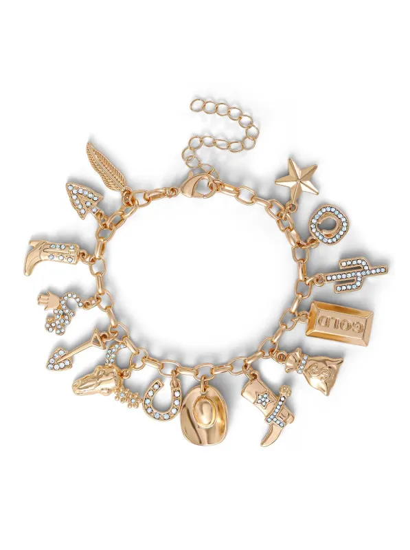 Jessica Simpson 2.0 Charms Bracelet sold by Jessica Simpson