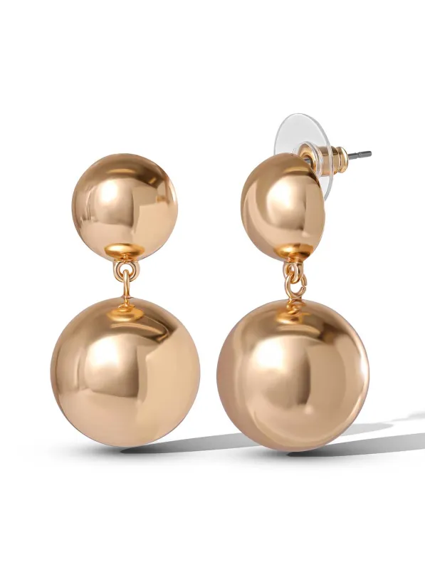 Drop Round Ball Dangle Earring sold by Jessica Simpson