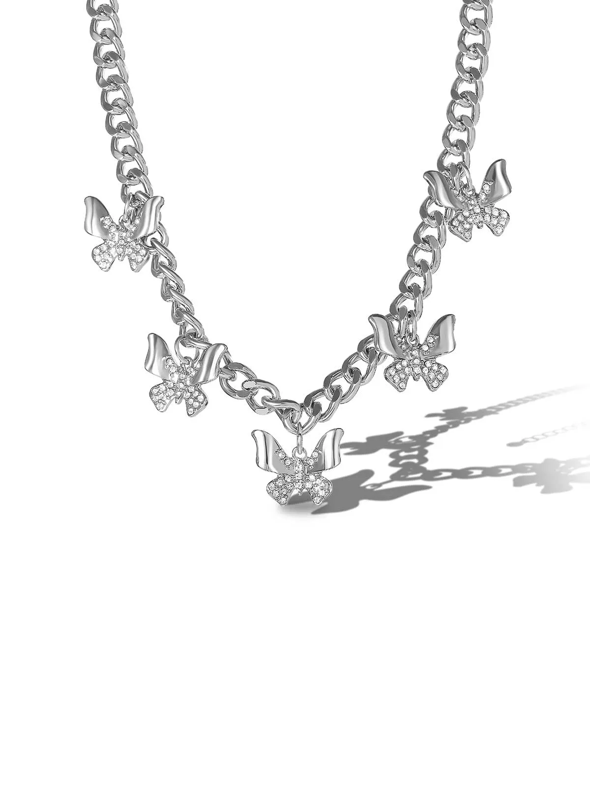 Butterfly Charm Necklace sold by Jessica Simpson