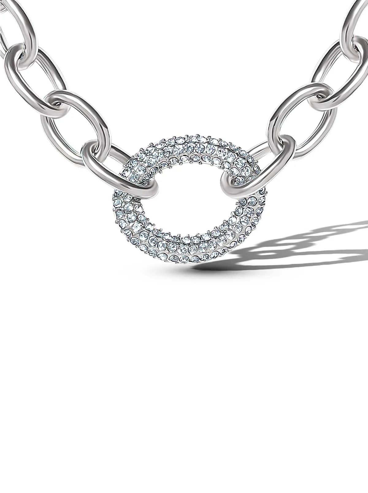 Overized Link Pendant Necklace sold by Jessica Simpson product image thumbnail 2