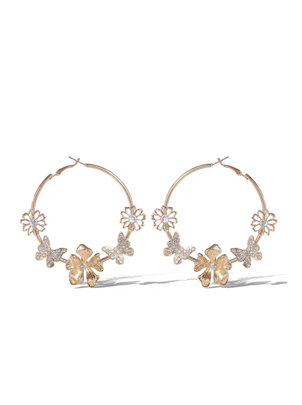 Accented Hoop Earrings sold by Jessica Simpson