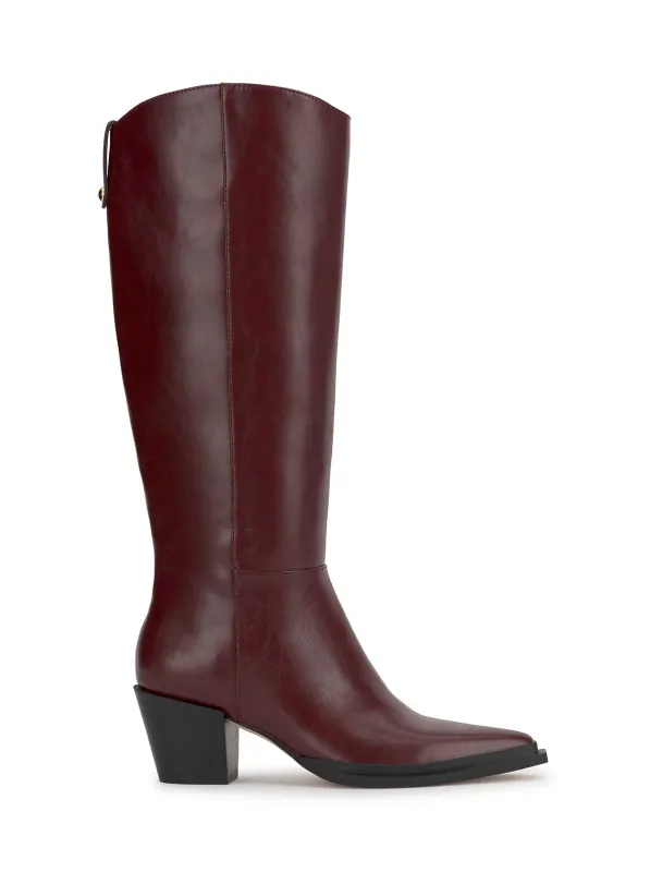 Hemmia Knee High Boot in Dark Granada sold by Jessica Simpson