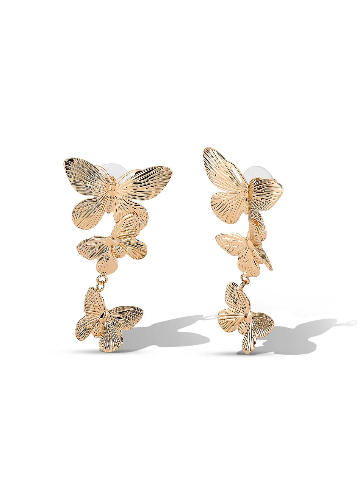 Cascading Butterfly Drop Earrings sold by Jessica Simpson