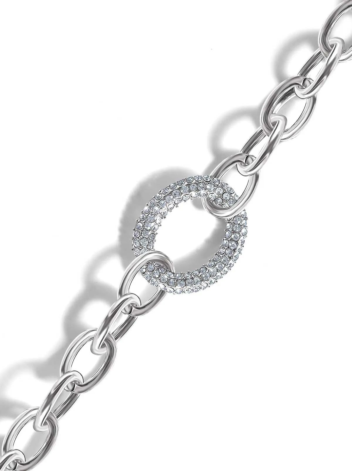 Bold Silver Link Bracelet sold by Jessica Simpson product image thumbnail 3
