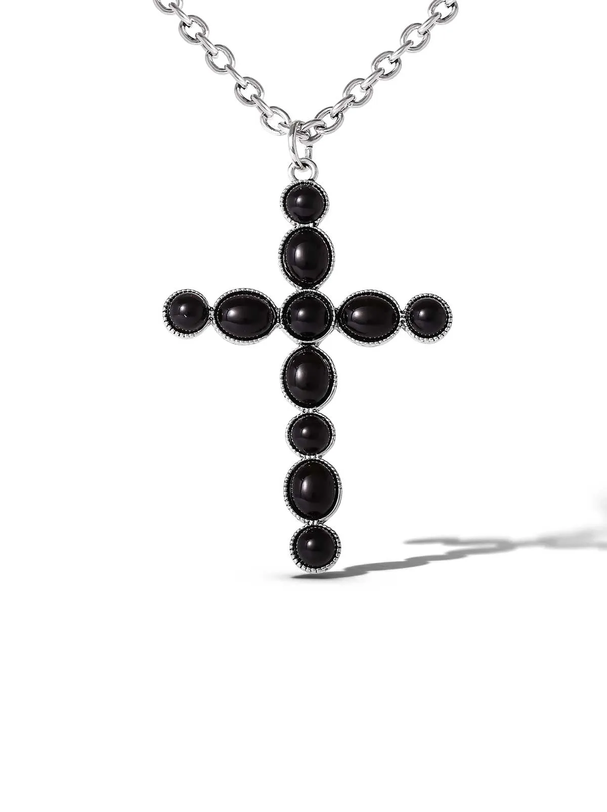 Black Cross Necklace sold by Jessica Simpson product image thumbnail 2