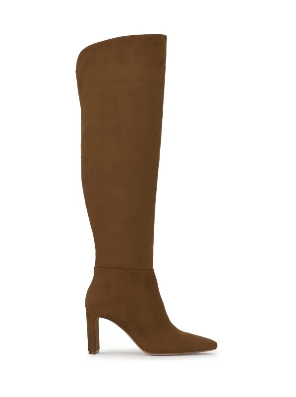 Simmona Over the Knee Boot in Safari Brown sold by Jessica Simpson