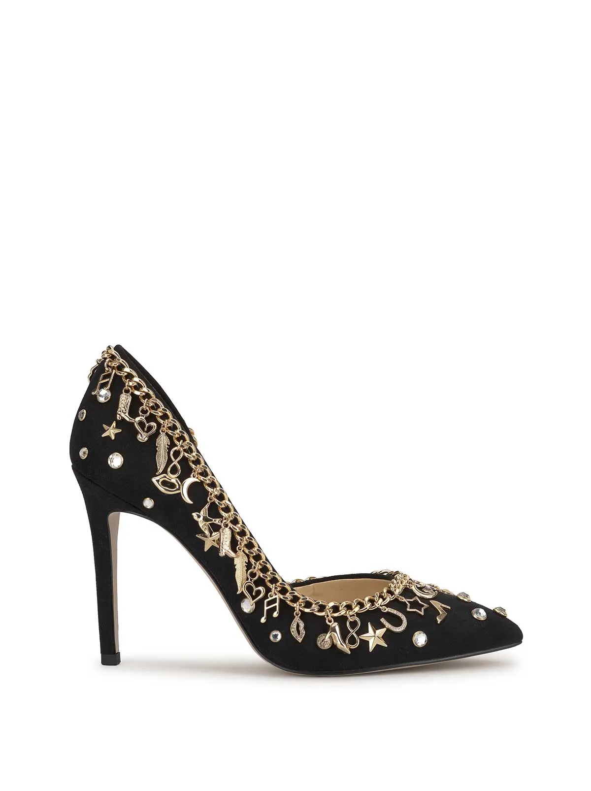 Jessica Simpson 2.0 Palias Charm Pump in Black sold by Jessica Simpson