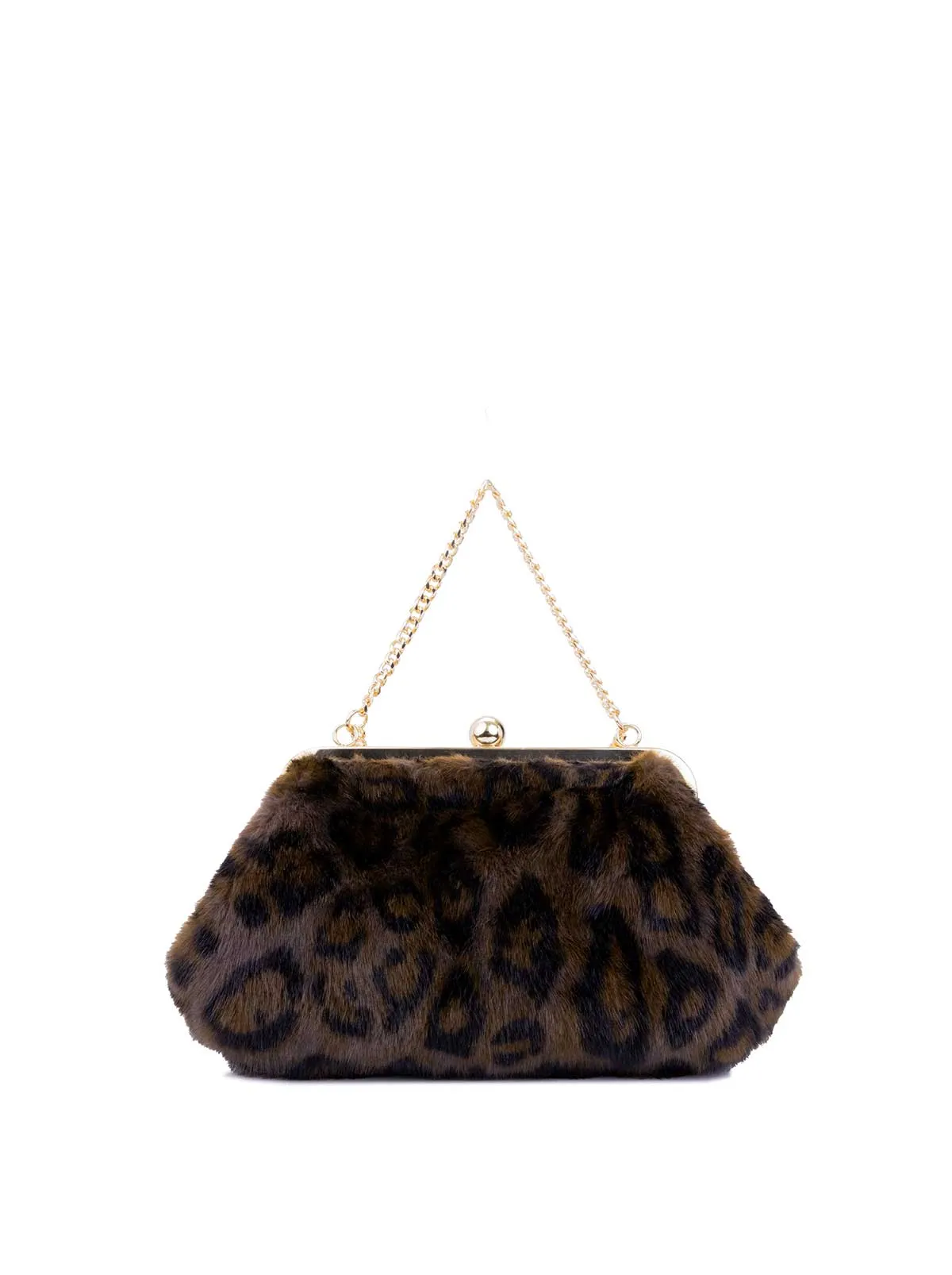 Jessica Simpson 2.0 Zoe Frame Clutch in Leopard sold by Jessica Simpson product image thumbnail 2