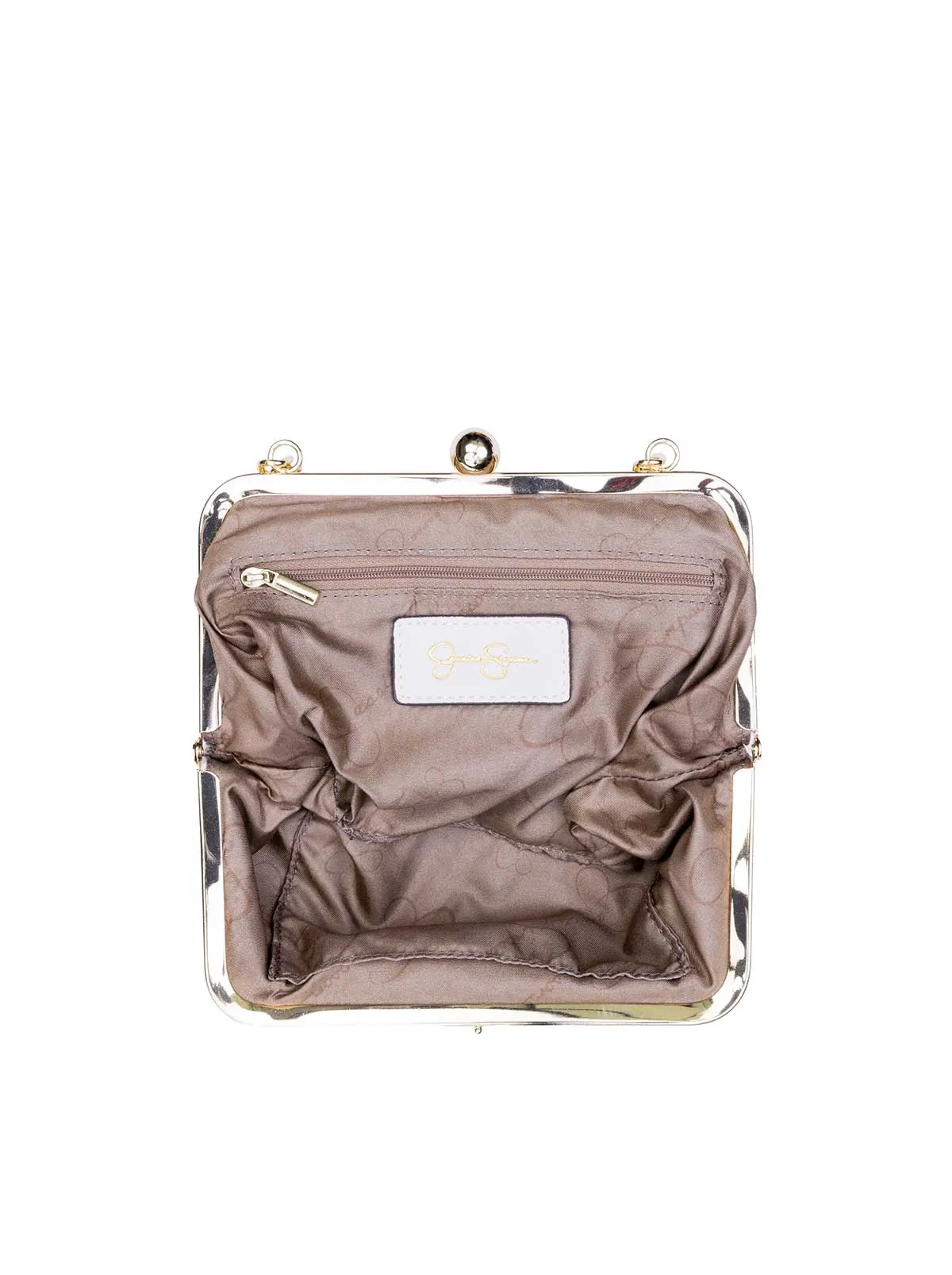 Jessica Simpson 2.0 Zoe Frame Clutch in Soft Ivory sold by Jessica Simpson product image thumbnail 4