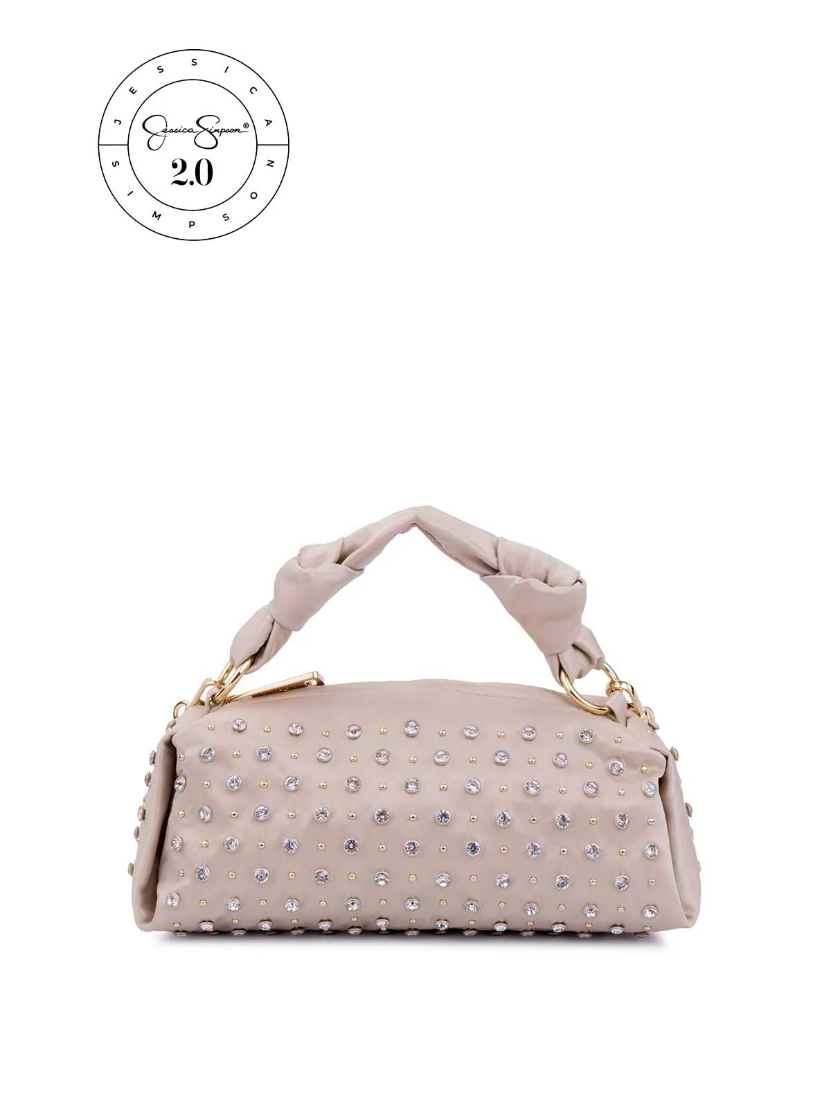 Jessica Simpson 2.0 Mila Shoulder Bag in Champagne sold by Jessica Simpson