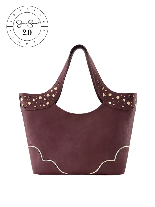 Jessica Simpson 2.0 Alana Tote in Pinot Noir sold by Jessica Simpson