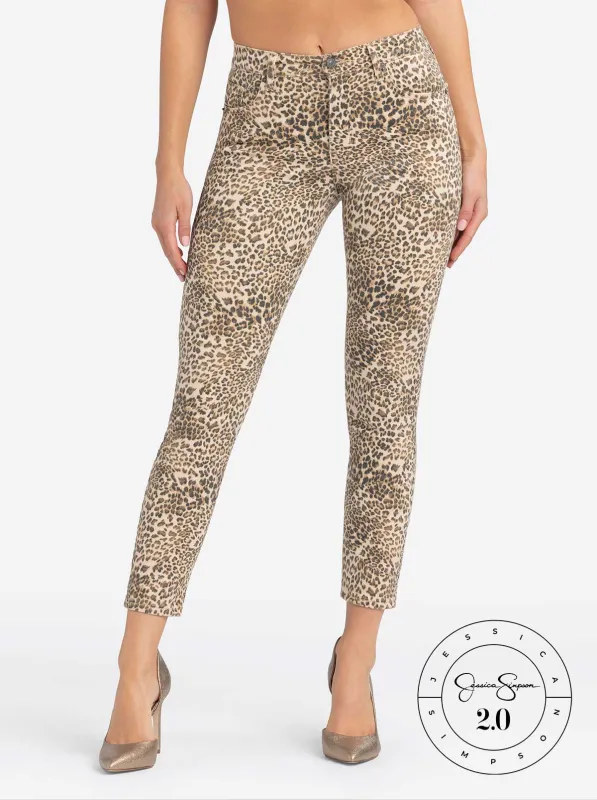 Jessica Simpson 2.0 Debbie High Rise Skinny Jeans in Seedpearl sold by Jessica Simpson