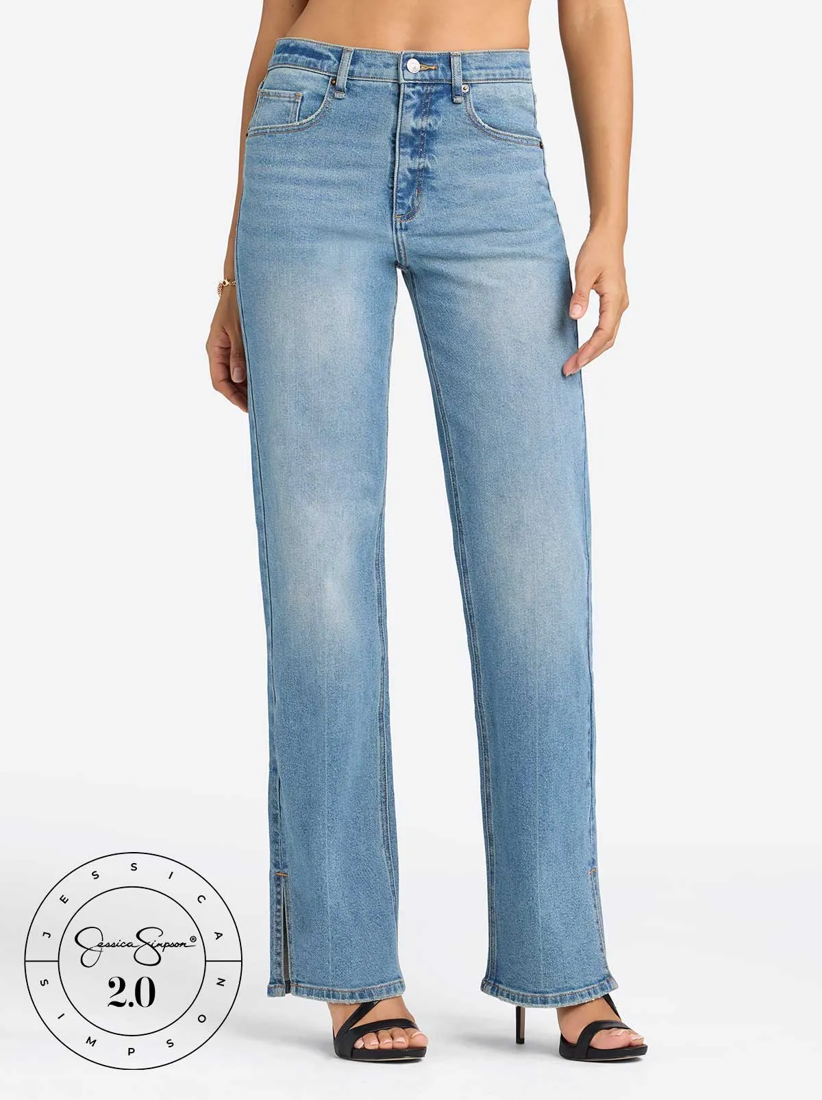 Jessica Simpson 2.0 Joan Stovepipe Jeans in Rustic sold by Jessica Simpson