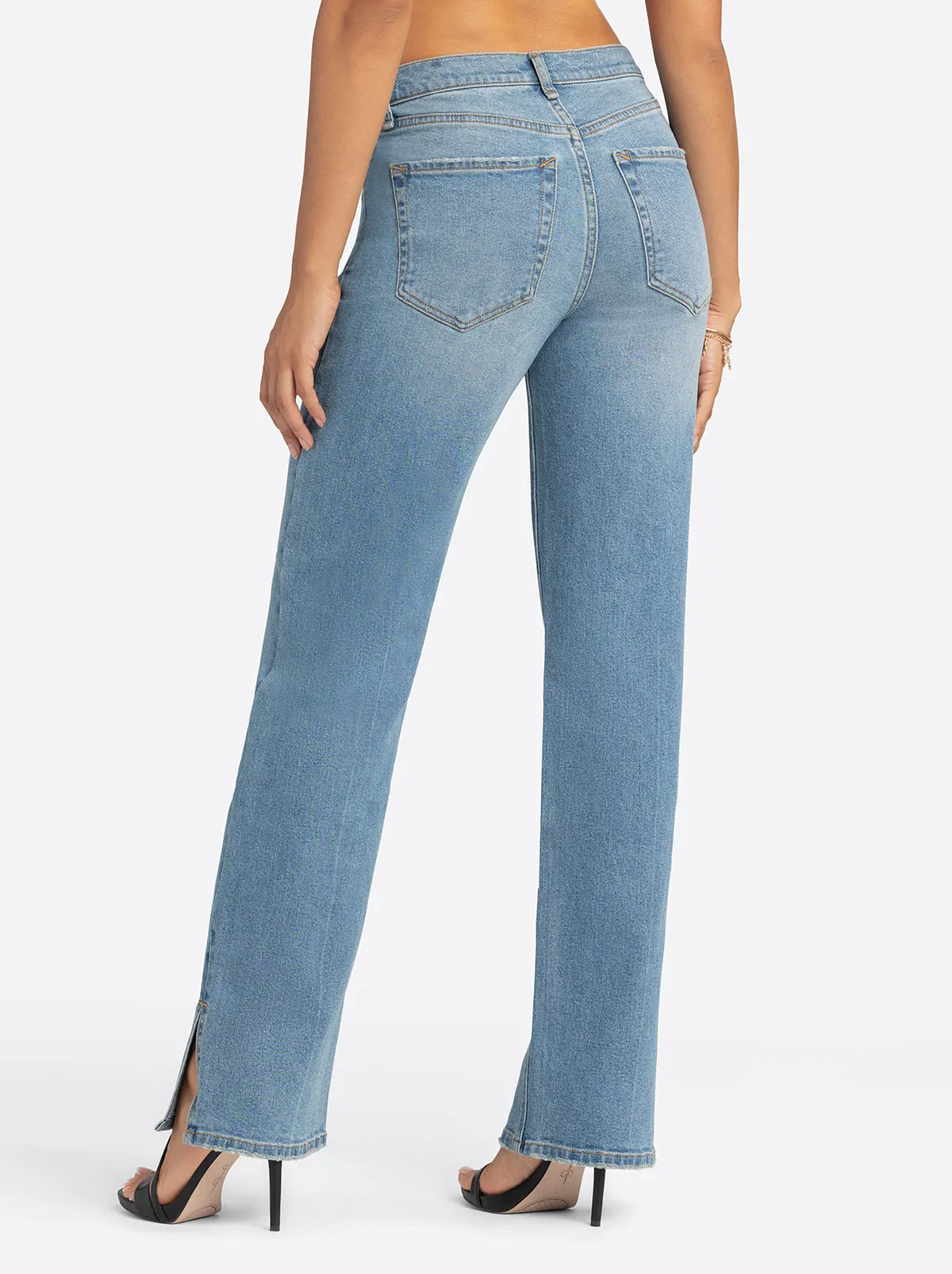 Jessica Simpson 2.0 Joan Stovepipe Jeans in Rustic sold by Jessica Simpson product image thumbnail 3