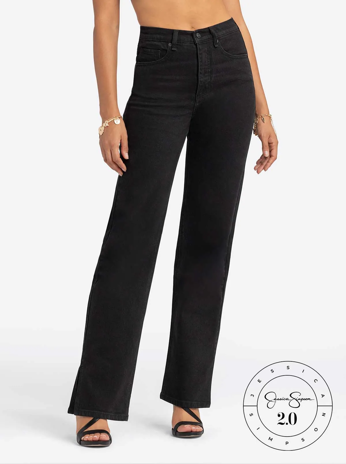 Jessica Simpson 2.0 Joan Stovepipe Jeans in Luminous sold by Jessica Simpson