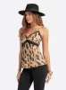 Jessica Simpson 2.0 Emmy Lace Trim Cami in Animal Print sold by Jessica Simpson