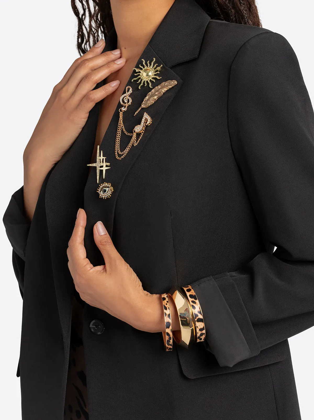 Jessica Simpson 2.0 Lenna Blazer in Black sold by Jessica Simpson product image thumbnail 5