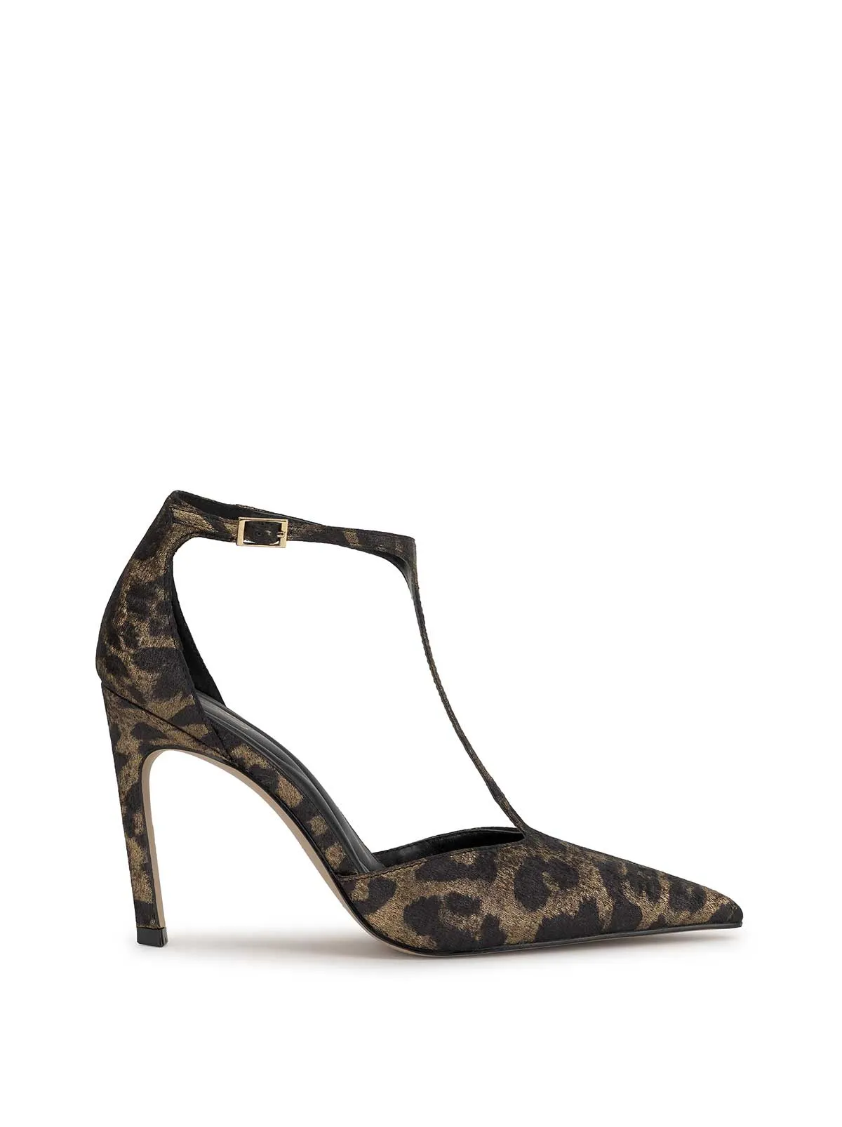 Willna T-Strap Pump in Leopard sold by Jessica Simpson product image thumbnail 4