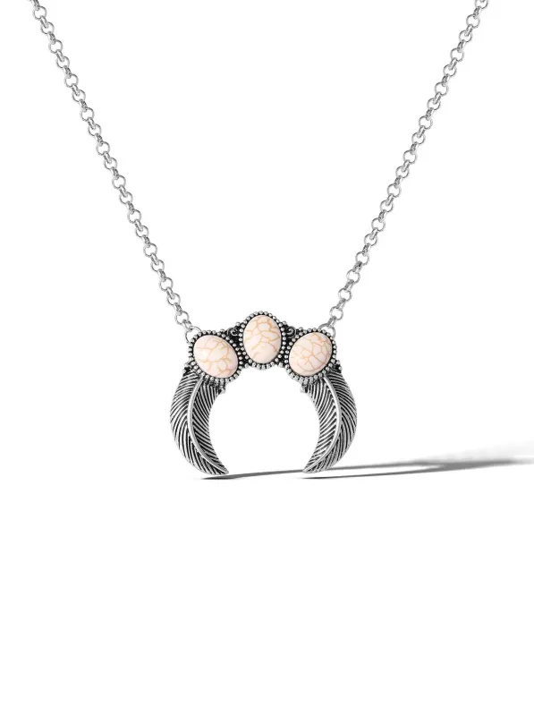 Ox Silver Necklace sold by Jessica Simpson