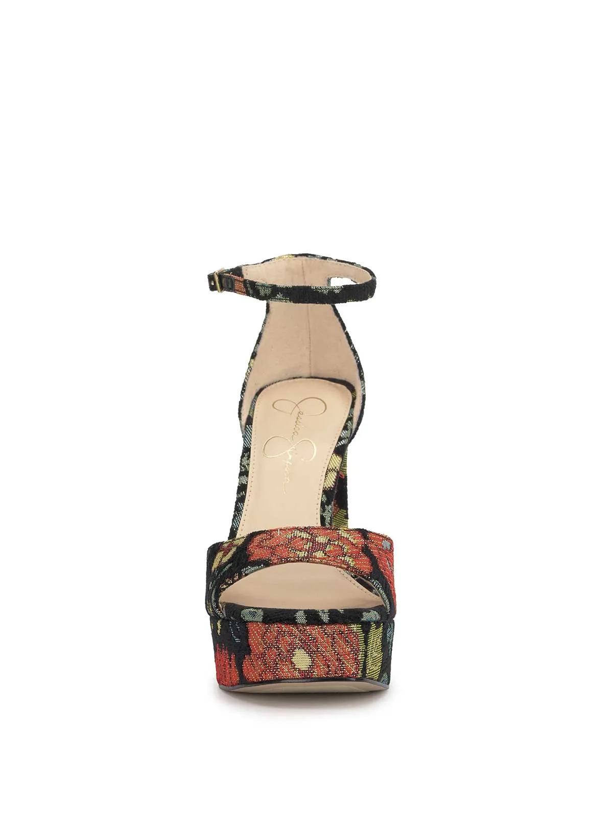 Telxia Platform Sandal in Black Floral sold by Jessica Simpson product image thumbnail 2