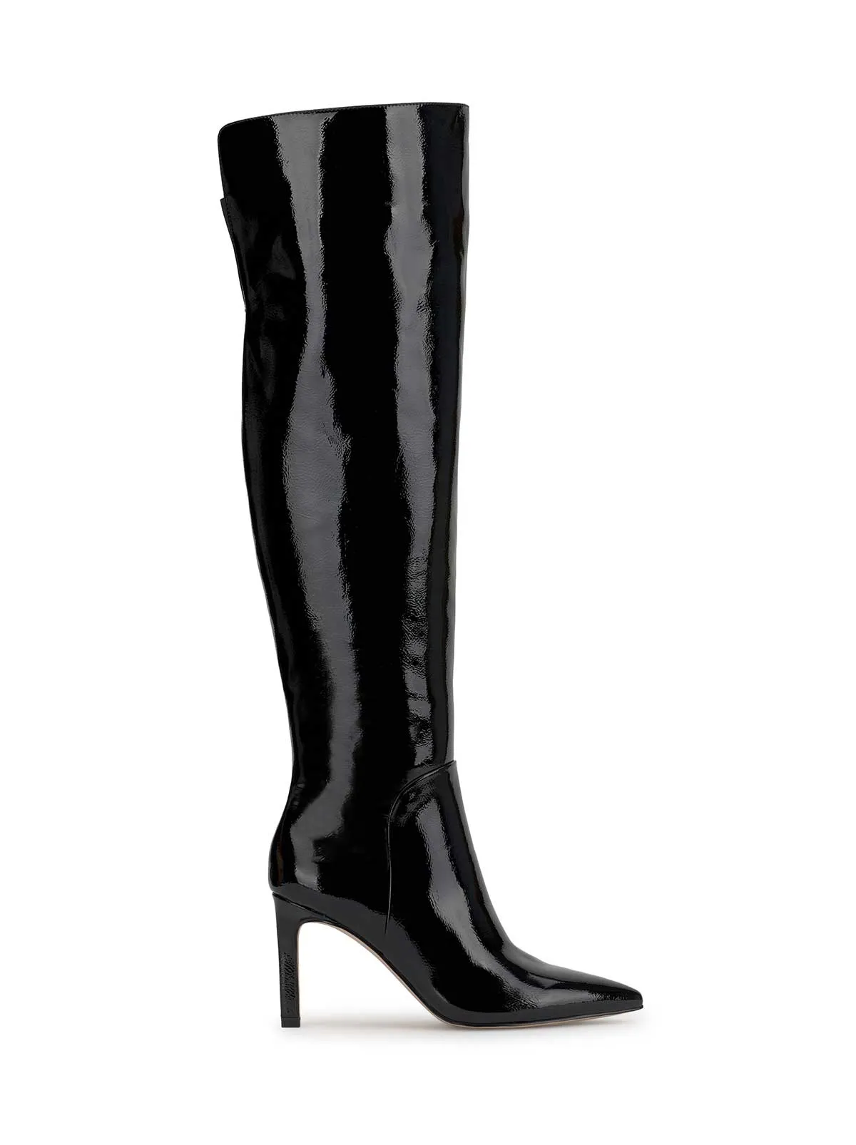 Earon Over The Knee Boot in Black Patent sold by Jessica Simpson