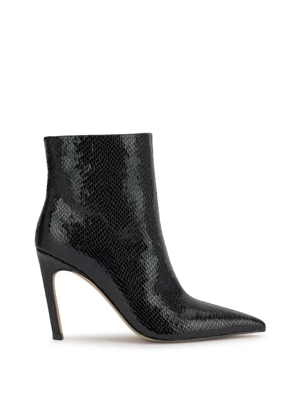 Wilonix Pointed Toe Bootie in Black sold by Jessica Simpson