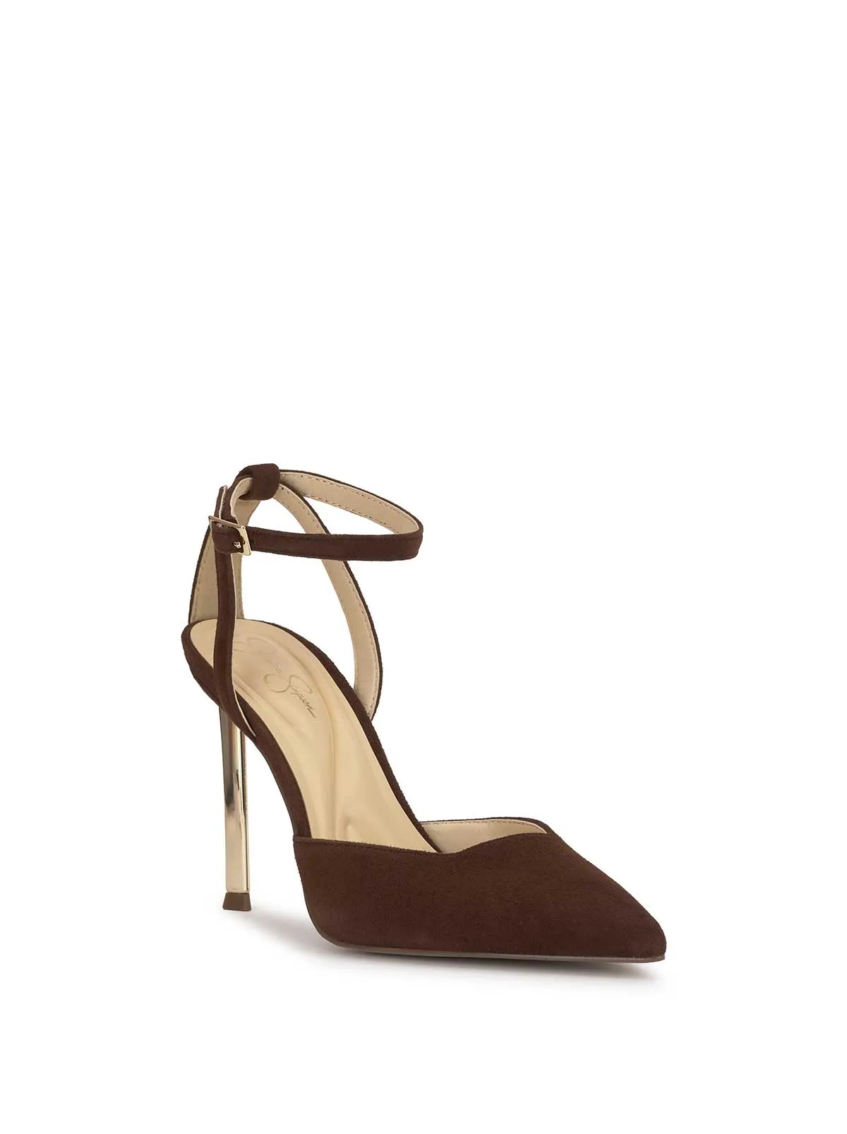 Kalynia High Heel Pump in Walnut sold by Jessica Simpson product image thumbnail 4