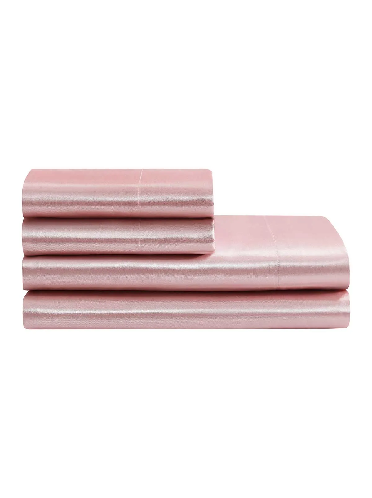 Silky Satin Sheet Set in Pink Lotus sold by Jessica Simpson product image thumbnail 2