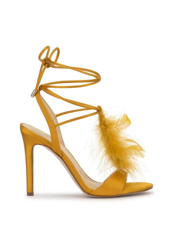 Jenzin High Heel in Amber Gold sold by Jessica Simpson