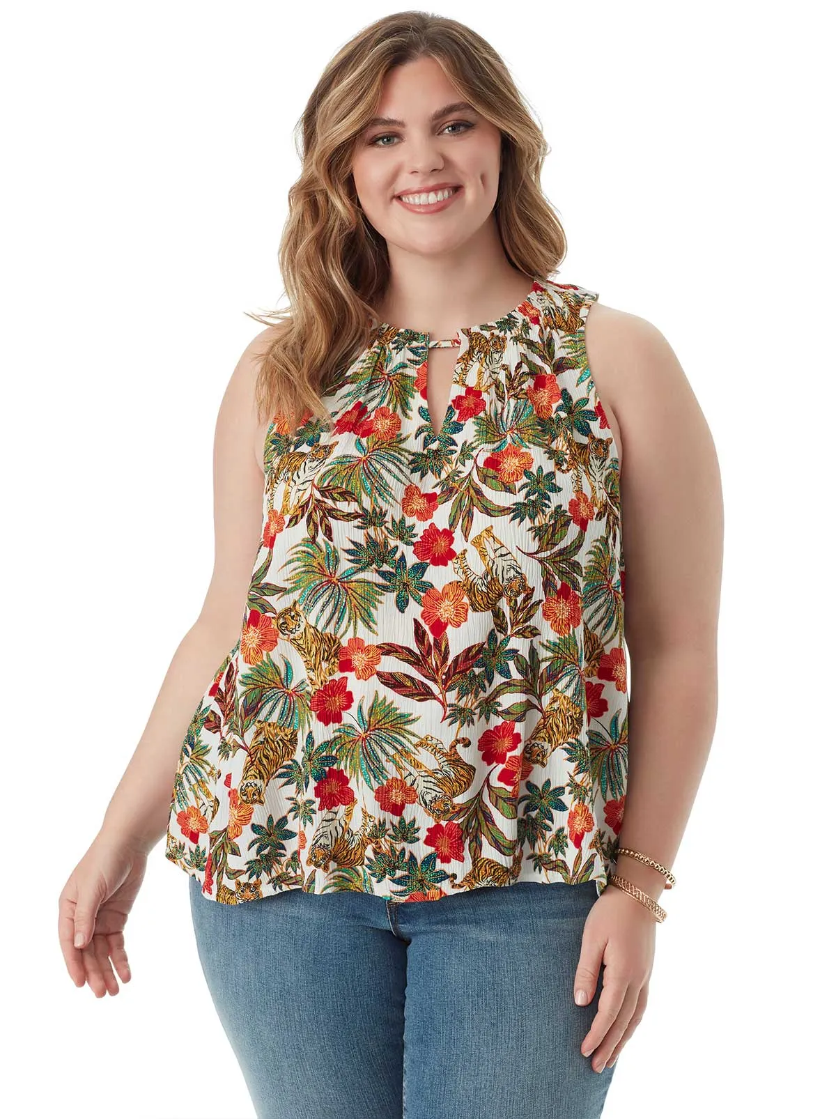 Dorris Tank in Jungle Parade sold by Jessica Simpson