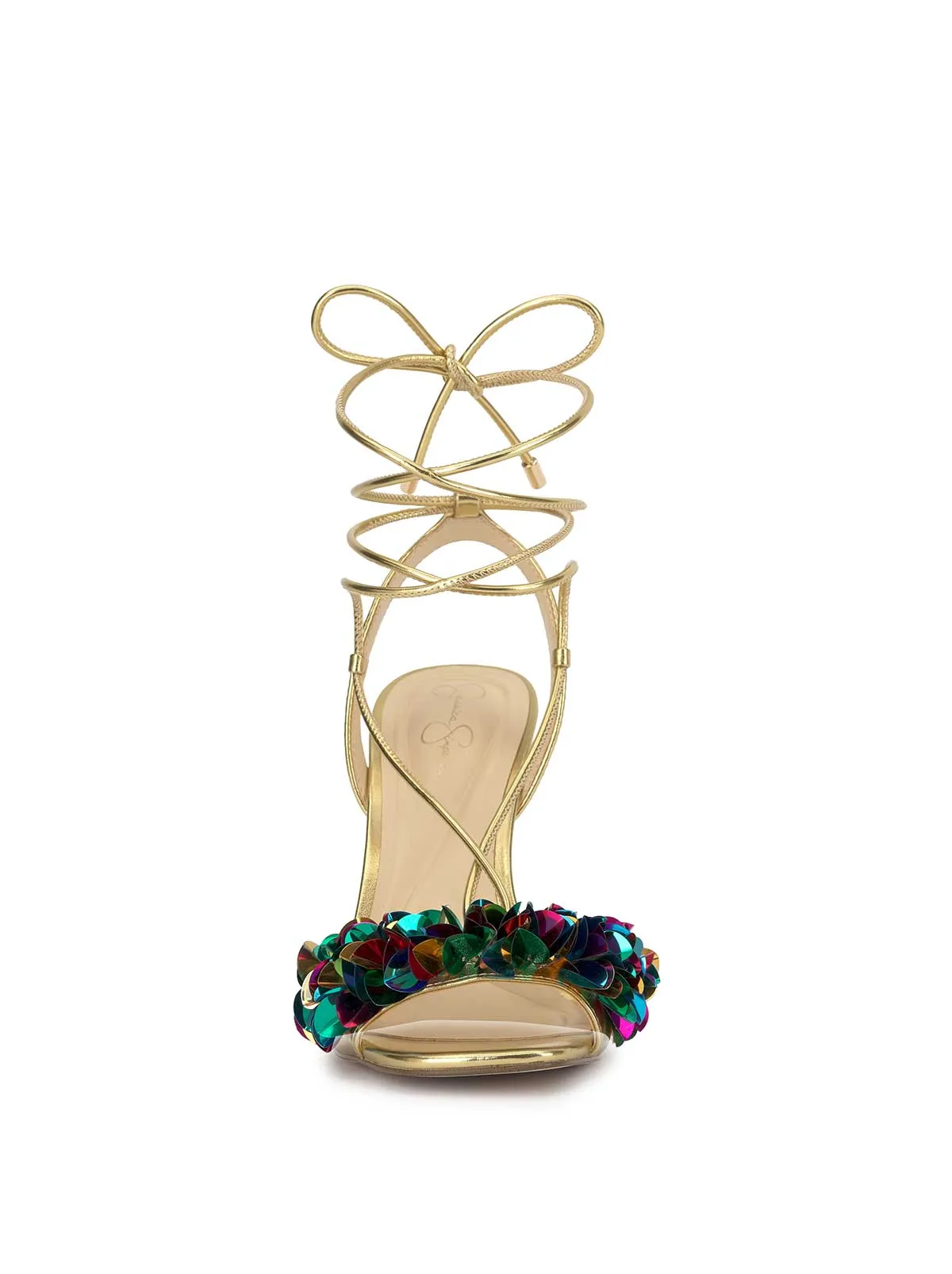 Oveny High Heel in Gold sold by Jessica Simpson product image thumbnail 2