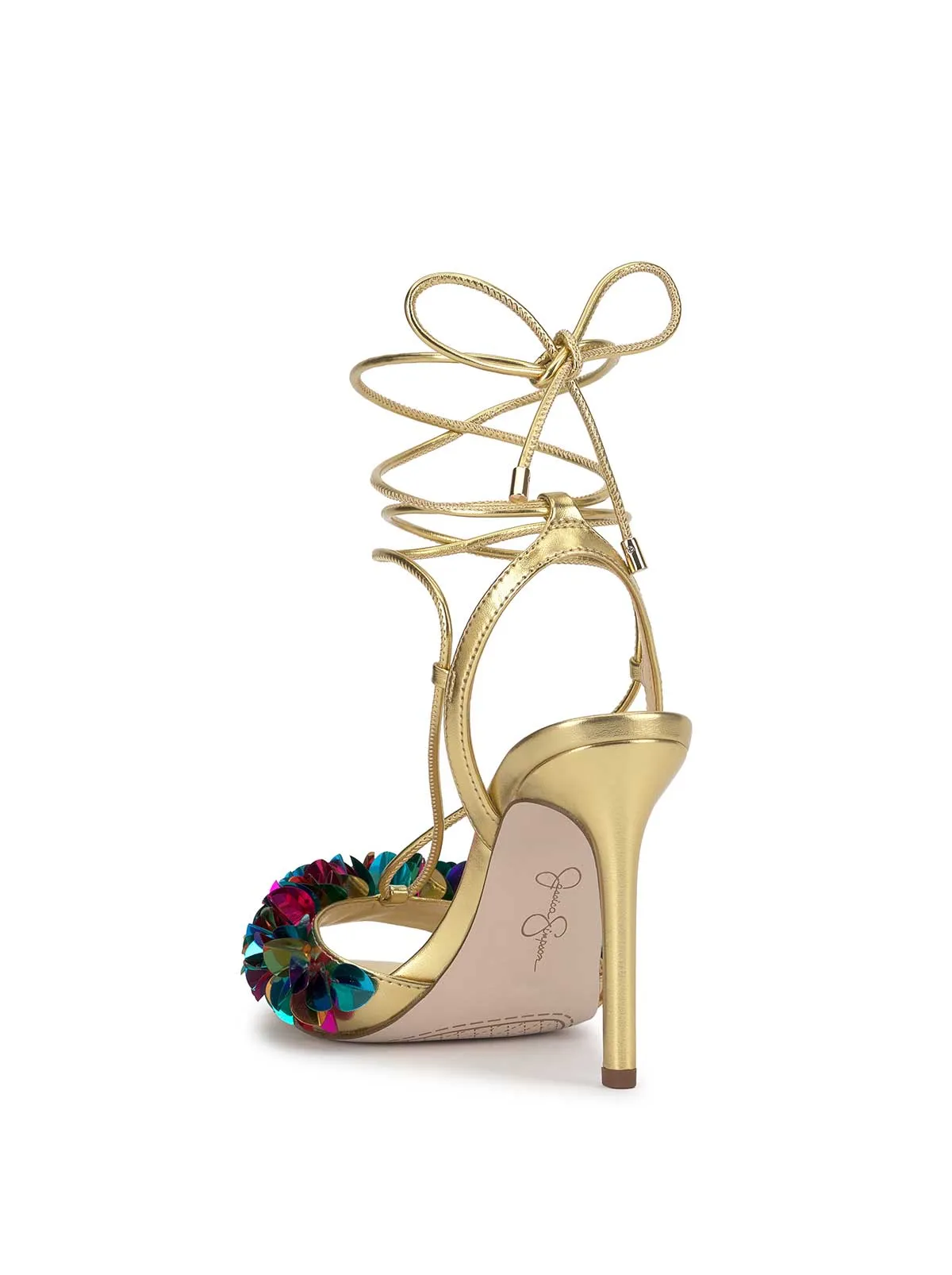 Oveny High Heel in Gold sold by Jessica Simpson product image thumbnail 3