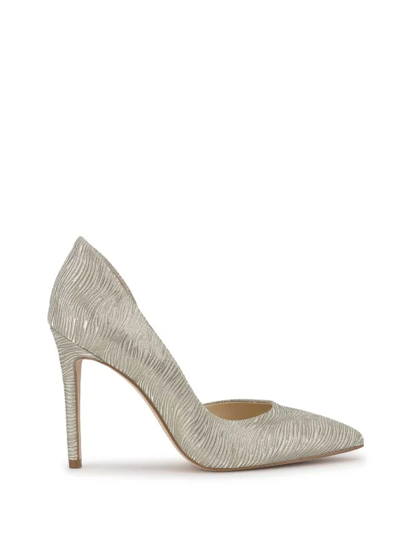 Prizma High Heel in Light Gold sold by Jessica Simpson