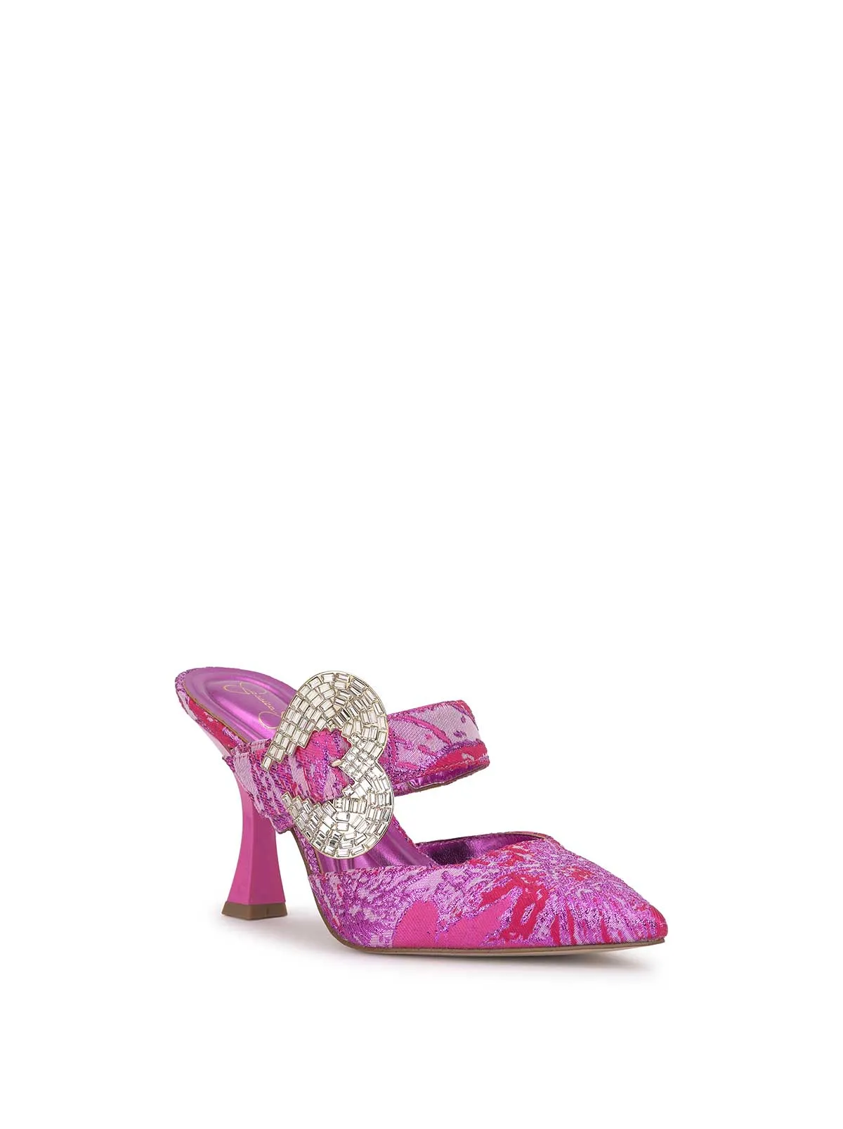 Favica High Heel in Pink & Red sold by Jessica Simpson product image thumbnail 4