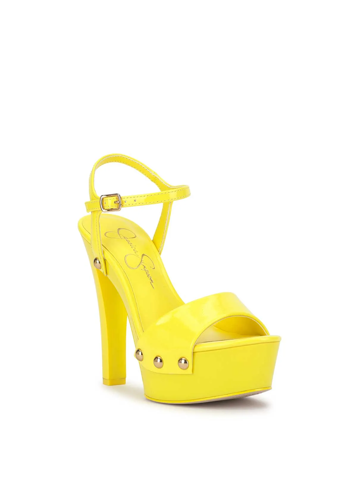 Calenta Studded Platform in Bright Yellow sold by Jessica Simpson product image thumbnail 4