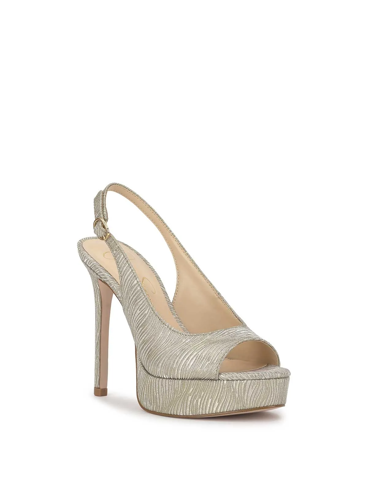 Sibilla High Heel in Light Gold sold by Jessica Simpson product image thumbnail 4