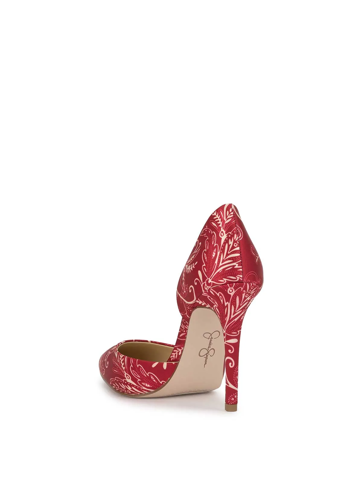 Prizma D'Orsay Pump in Red Multi sold by Jessica Simpson product image thumbnail 3