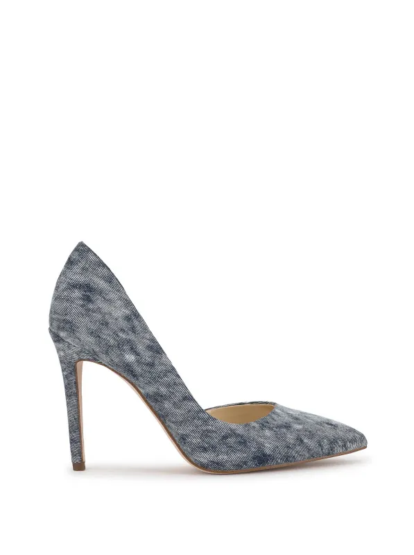 Prizma D'Orsay Pump in Shadow Blue made by Jessica Simpson