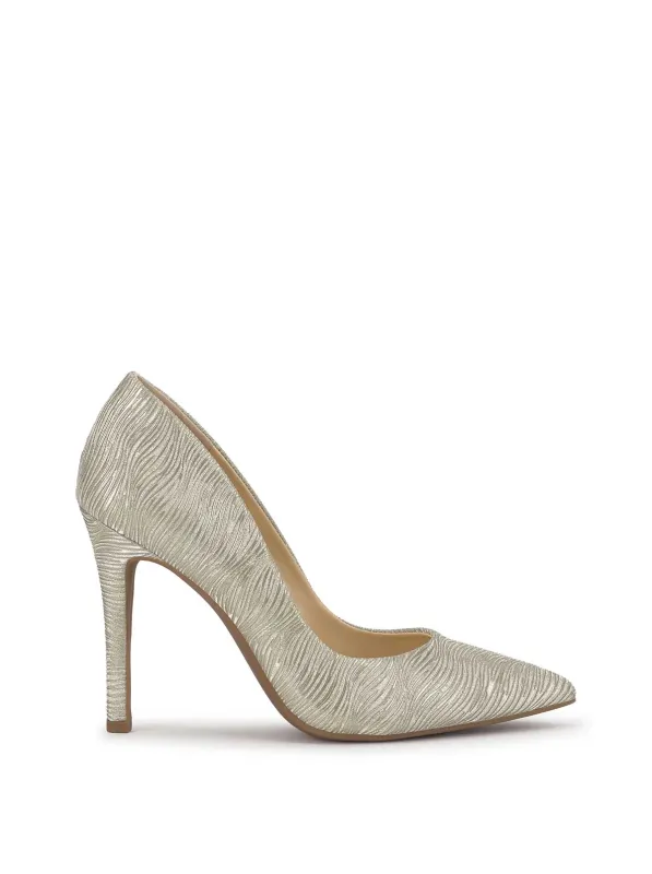 Cassani Pump in Light Gold sold by Jessica Simpson