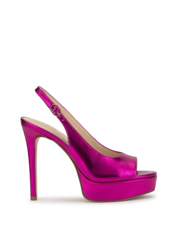 Sibilla High Heel in Bright Fuchsia sold by Jessica Simpson