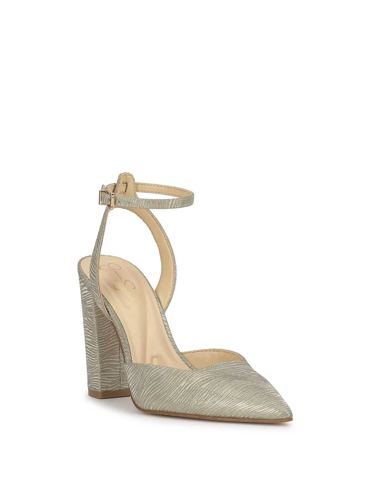 Nazela Pump in Light Gold sold by Jessica Simpson product image thumbnail 4