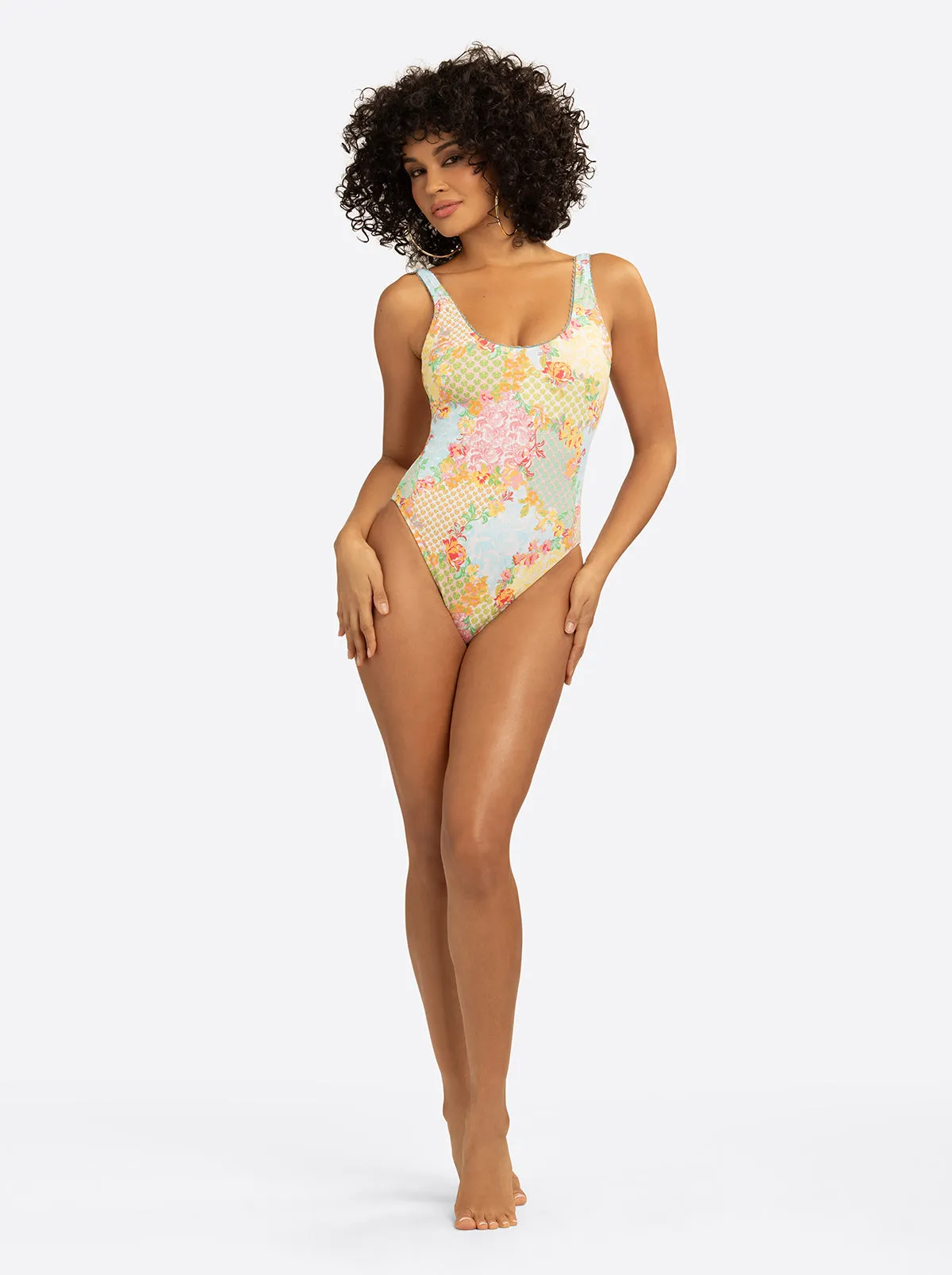 Tank One Piece in Scene Stealer sold by Jessica Simpson product image thumbnail 2