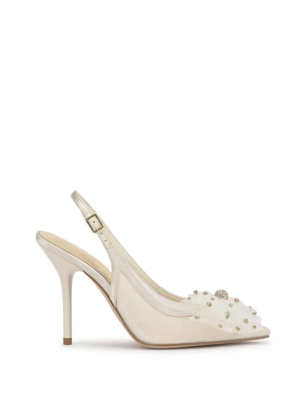 Lavilra High Heel in Off White sold by Jessica Simpson