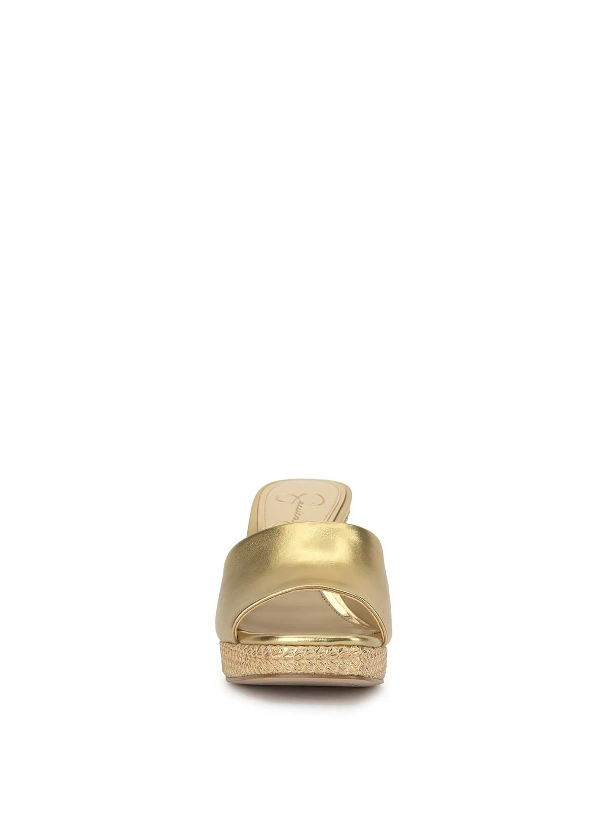 Elyzza High Heel Slide in Gold sold by Jessica Simpson product image thumbnail 2